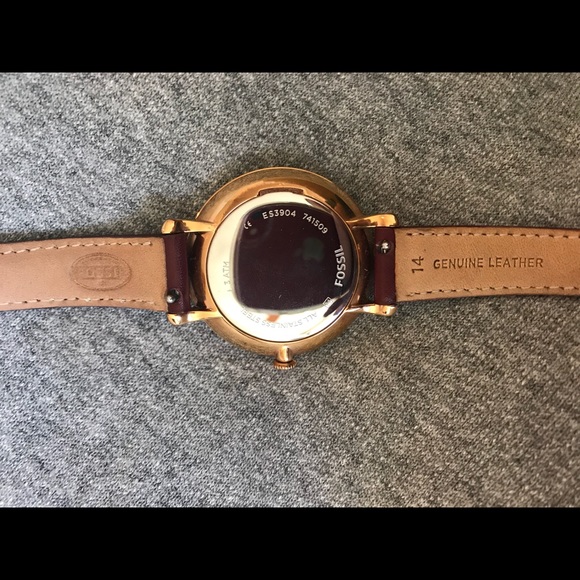 Fossil Jacqueline Leather Watch - Picture 6 of 6